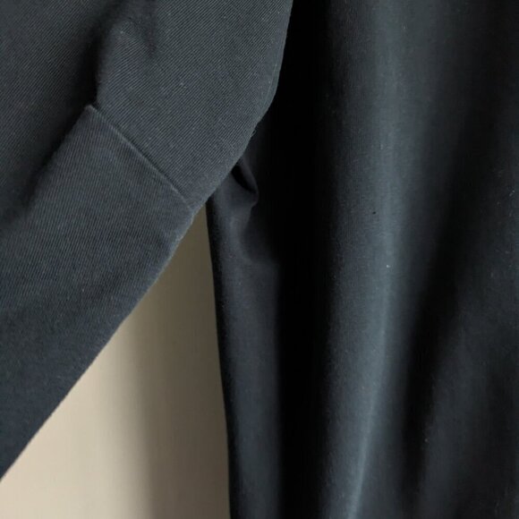 ADER error Black Stitched Logo Long Sleeve T-Shirt - Picture 6 of 9